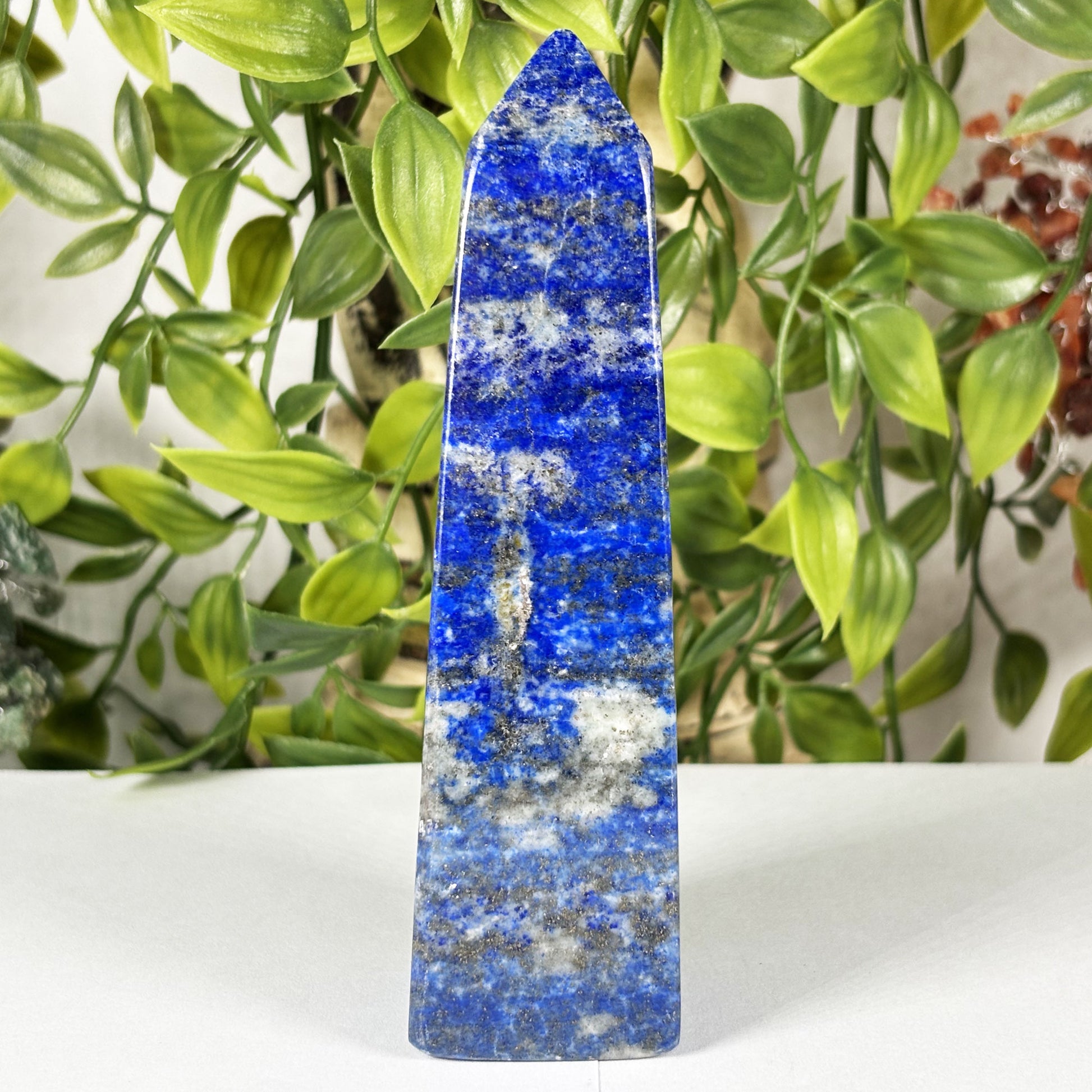 Natural Lapis Lazuli Crystal Tower - Gem Avenue Retail