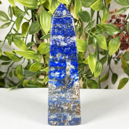 Natural Lapis Lazuli Crystal Tower - Gem Avenue Retail