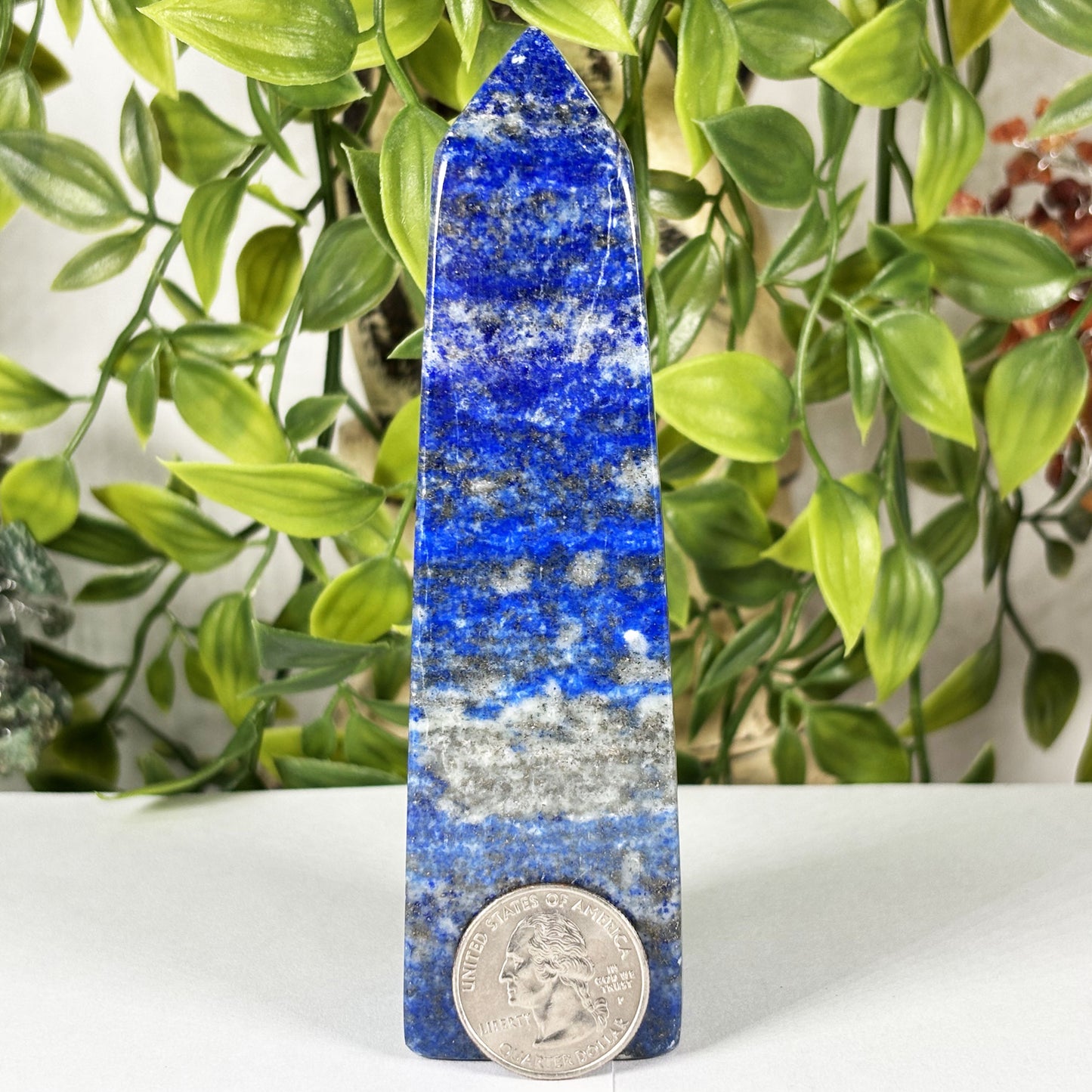 Natural Lapis Lazuli Crystal Tower - Gem Avenue Retail