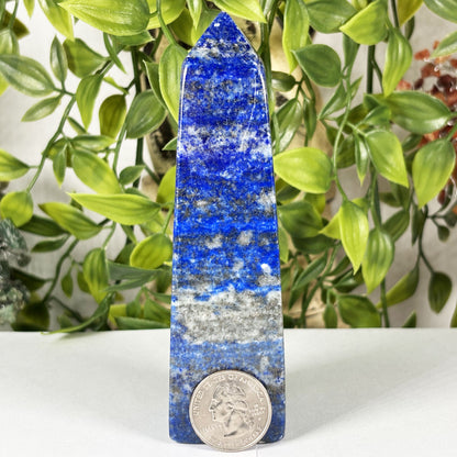 Natural Lapis Lazuli Crystal Tower - Gem Avenue Retail