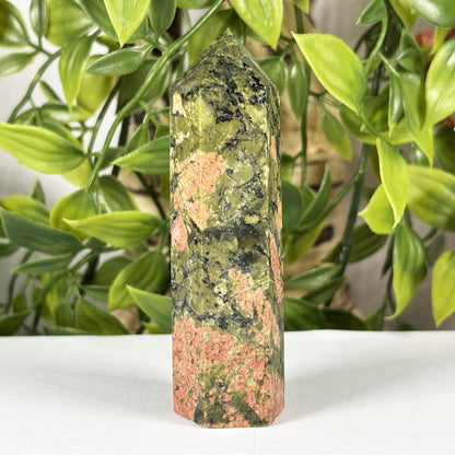 Unakite Crystal Tower  - Gem Avenue Retail