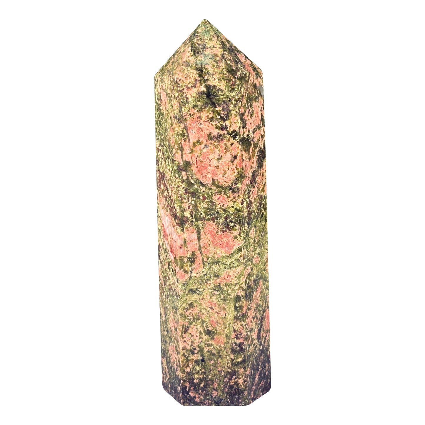 Unakite Crystal Tower - Gem Avenue Retail