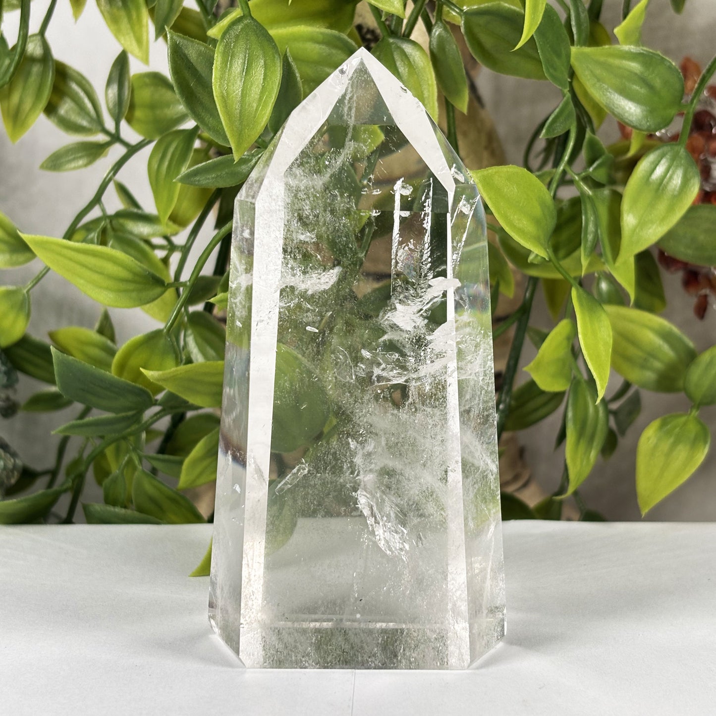 Clear Quartz Crystal Point - Gem Avenue Retail