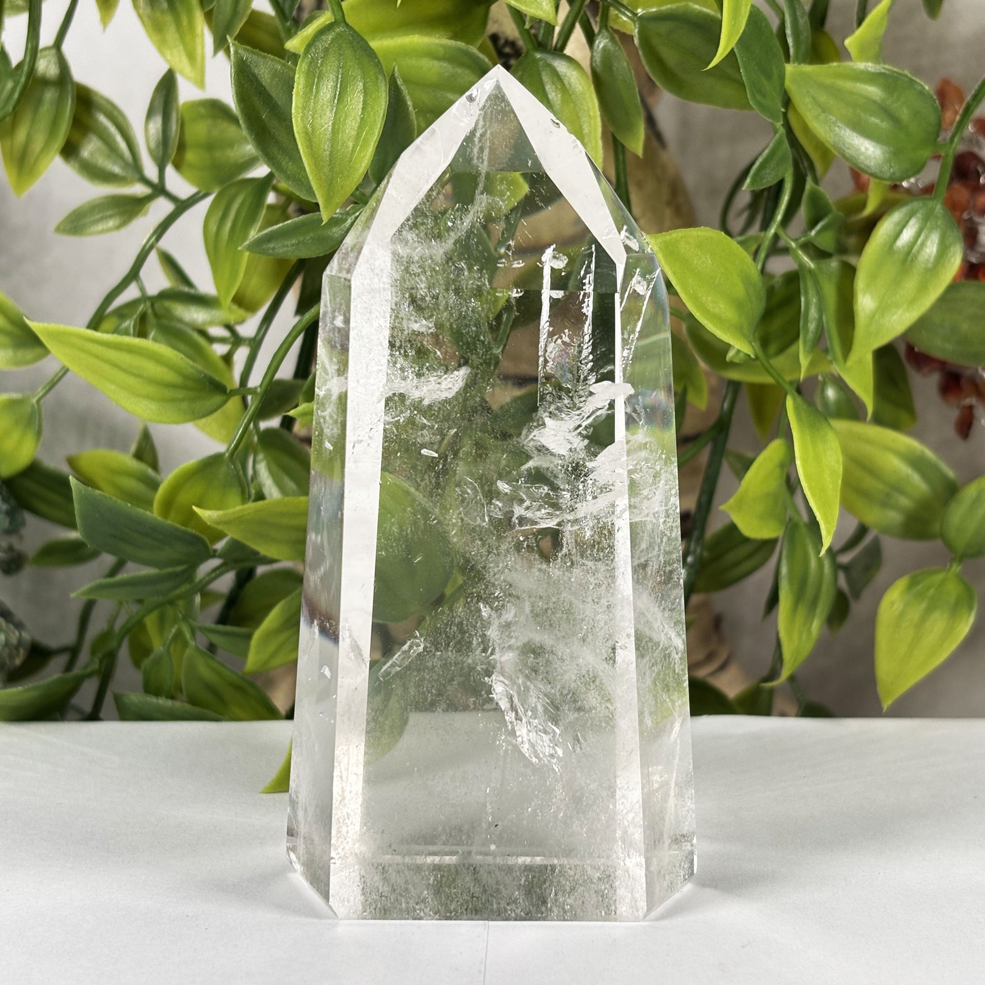 Clear Quartz Crystal Point - Gem Avenue Retail