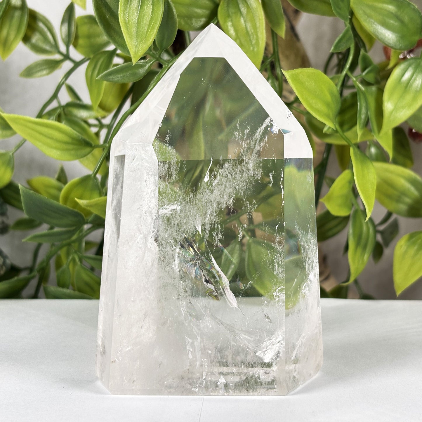 Clear Quartz Crystal Point - Gem Avenue Retail