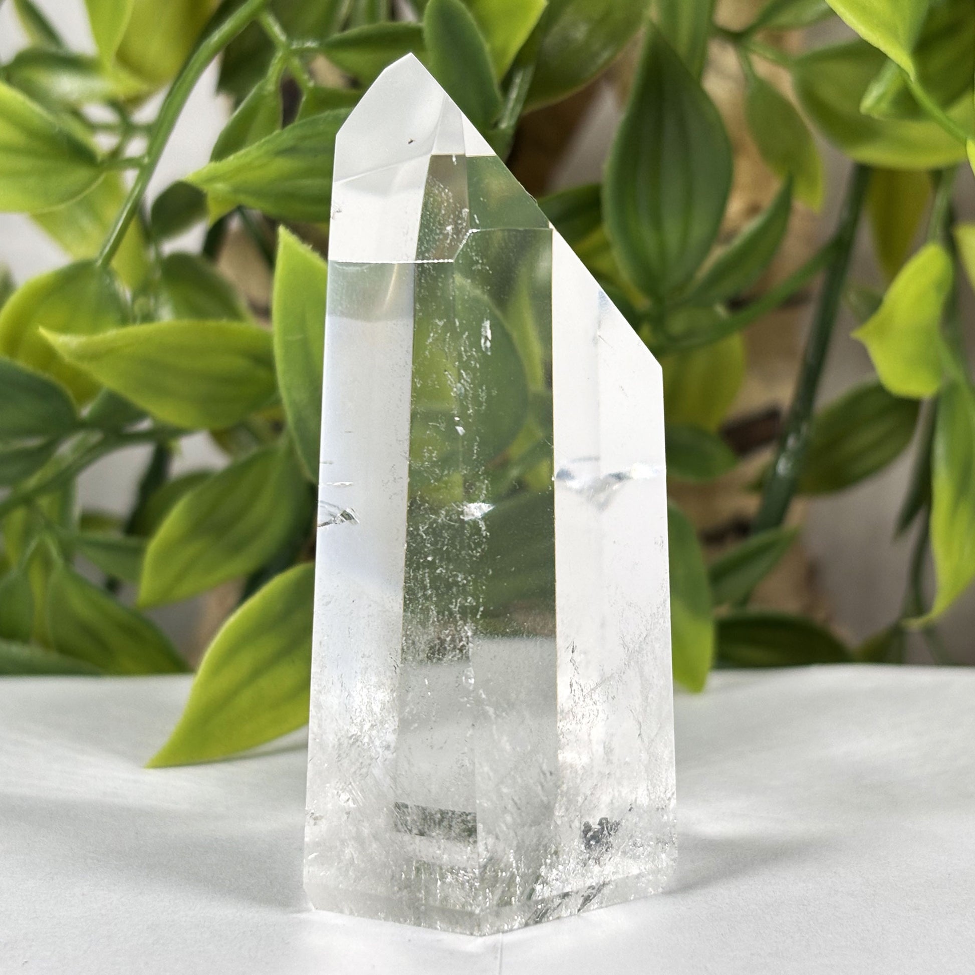 Clear Quartz Crystal Point - Gem Avenue Retail