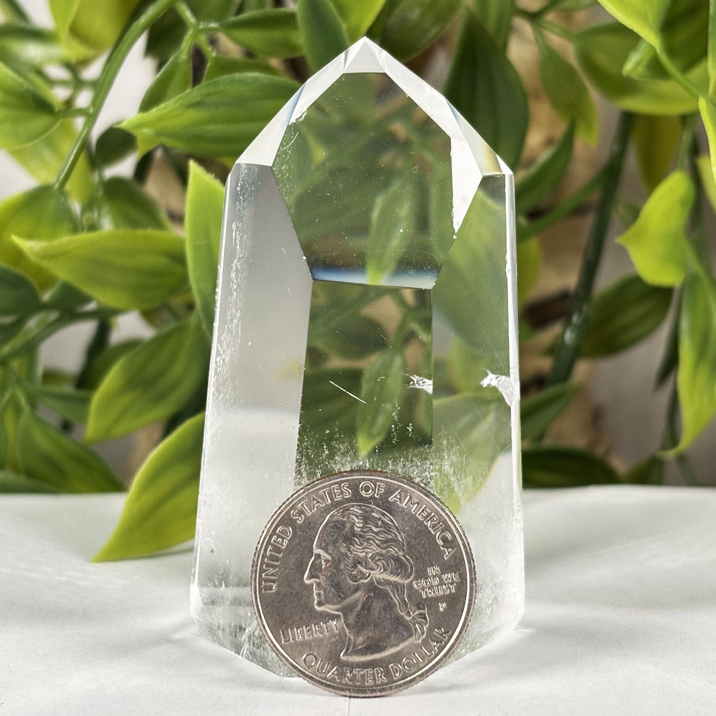Clear Quartz Crystal Point - Gem Avenue Retail