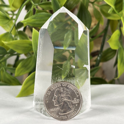Clear Quartz Crystal Point - Gem Avenue Retail