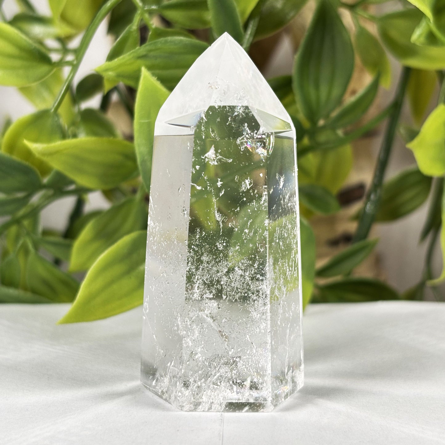 Clear Quartz Crystal Point - Gem Avenue Retail