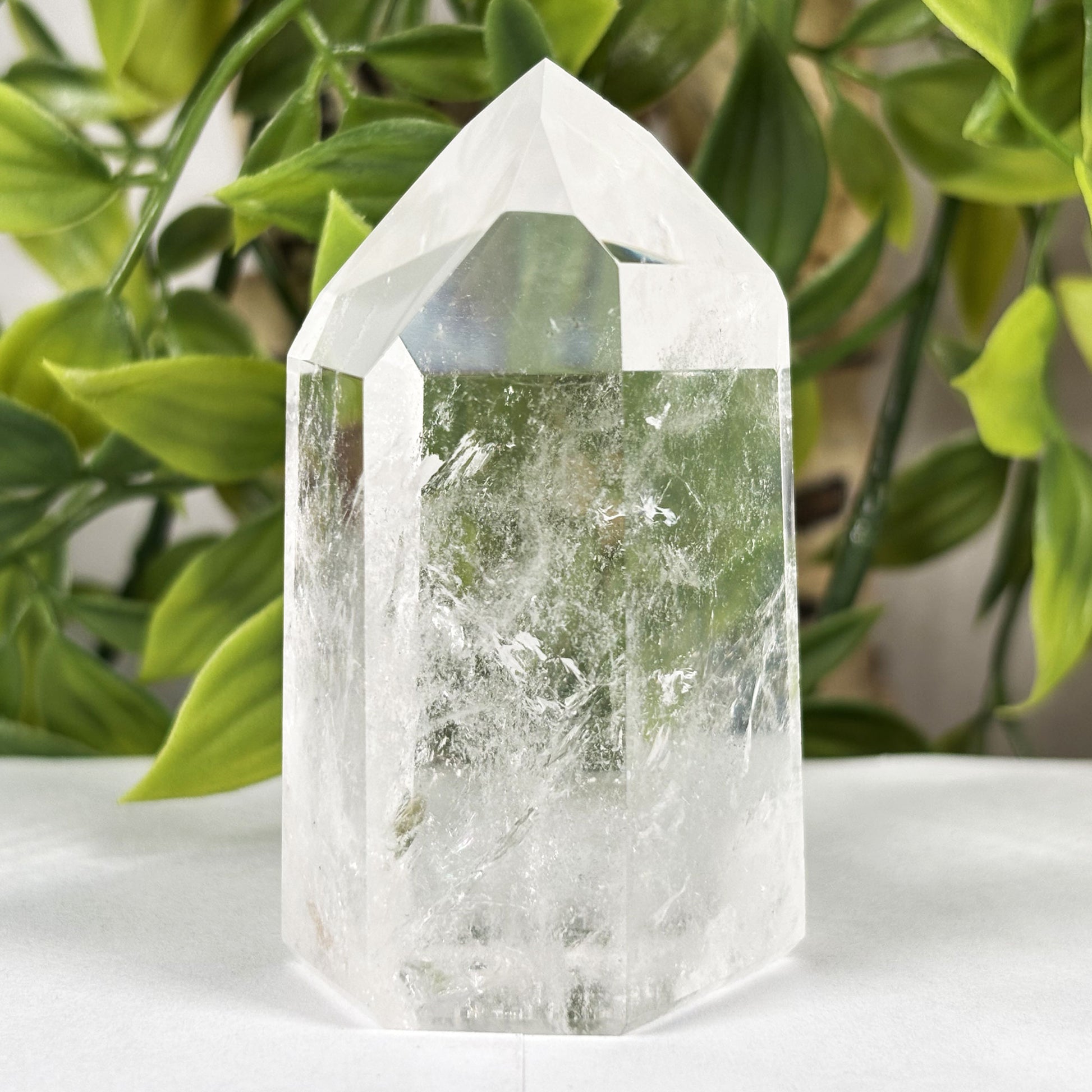 Clear Quartz Crystal Point - Gem Avenue Retail