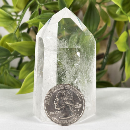 Clear Quartz Crystal Point - Gem Avenue Retail