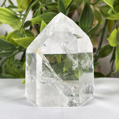 Clear Quartz Crystal Point - Gem Avenue Retail