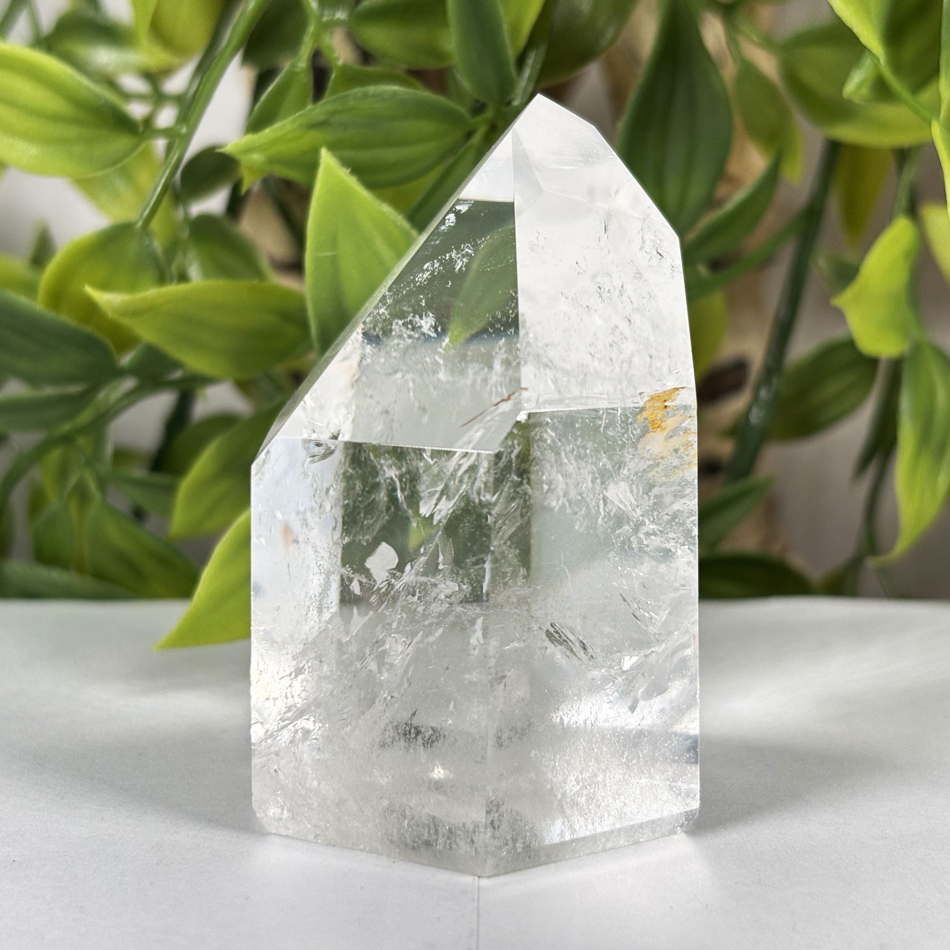 Clear Quartz Crystal Point - Gem Avenue Retail