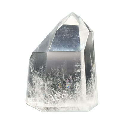 Natural Clear Quartz Crystal Point from Brazil 2" Polished Healing Stone Tower