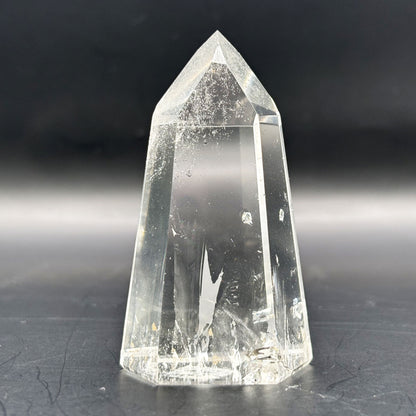 Brazilian Clear Quartz Crystal Point Tower 2.5 Inch Polished Healing Stone