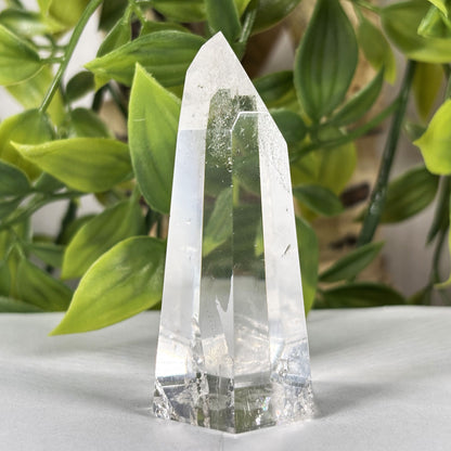 Brazilian Clear Quartz Crystal Point Tower 2.5 Inch Polished Healing Stone