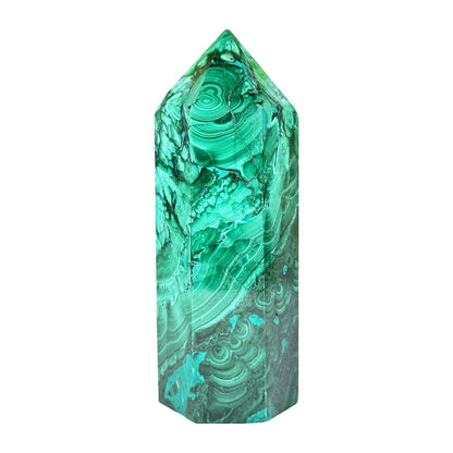 Malachite Crystal Tower - Gem Avenue Retail