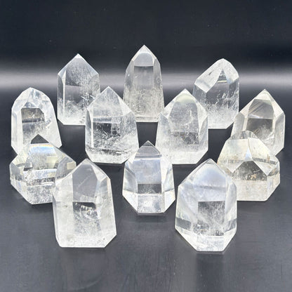 Clear Quartz Crystal Point - Gem Avenue Retail