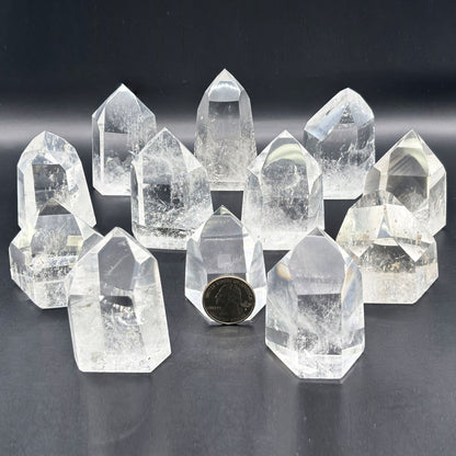 Clear Quartz Crystal Point - Gem Avenue Retail