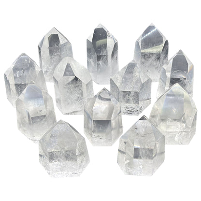 Clear Quartz Crystal Point - Gem Avenue Retail