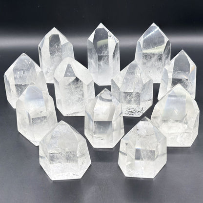 Clear Quartz Crystal Point - Gem Avenue Retail
