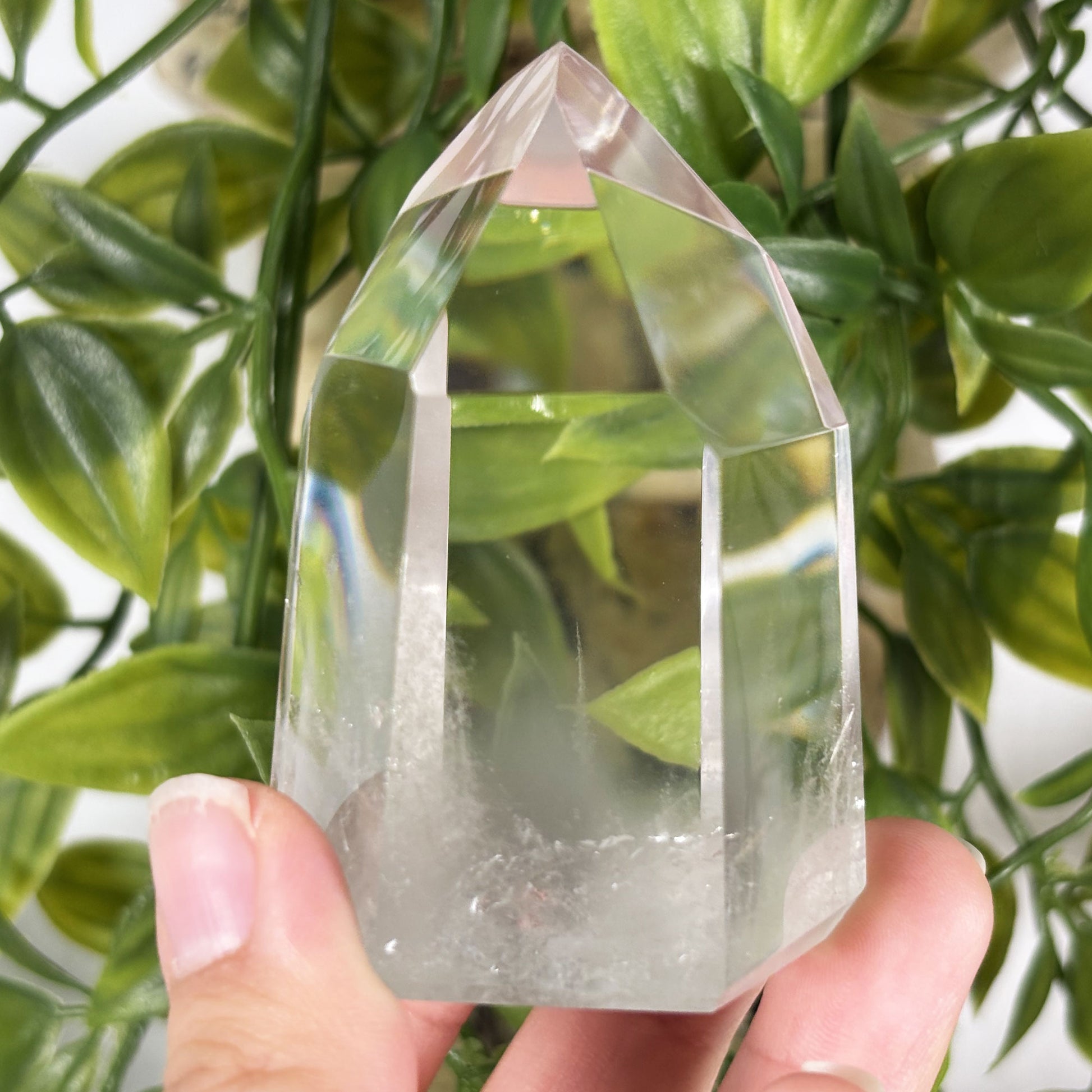 Clear Quartz Crystal Point - Gem Avenue Retail