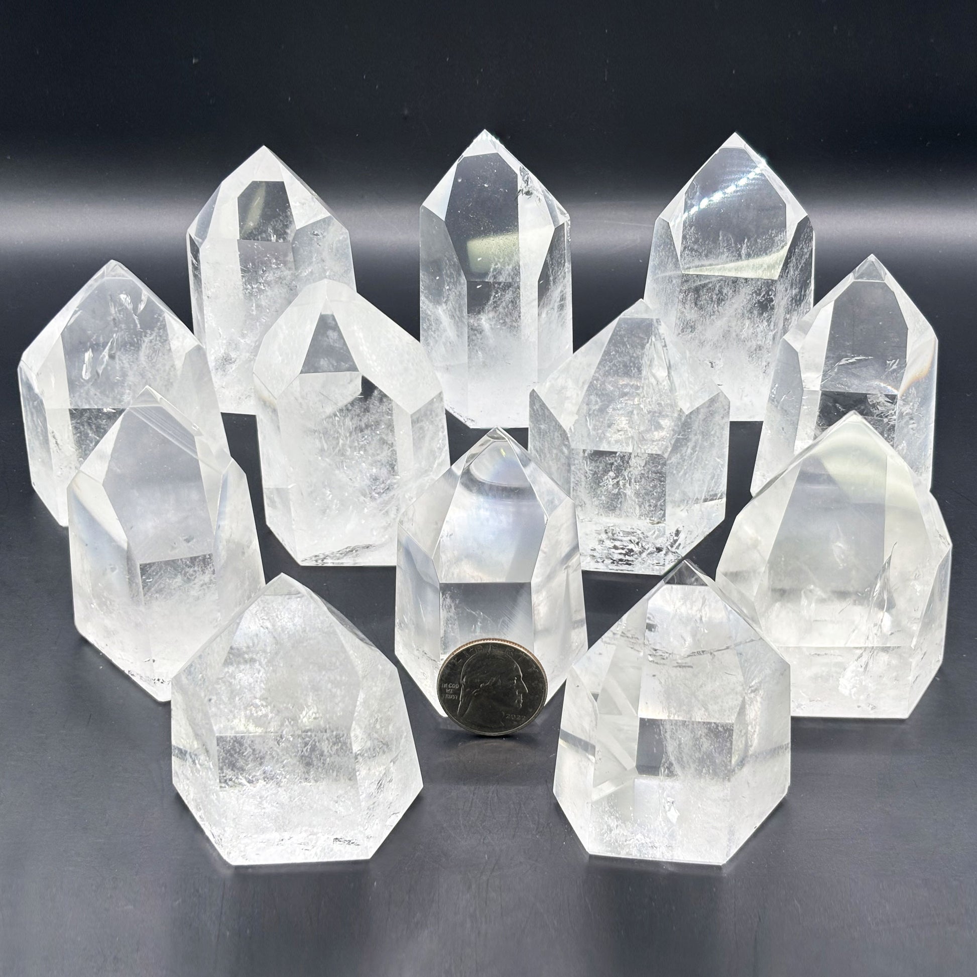 Clear Quartz Crystal Point - Gem Avenue Retail