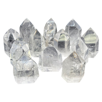 Clear Quartz Crystal Point - Gem Avenue Retail