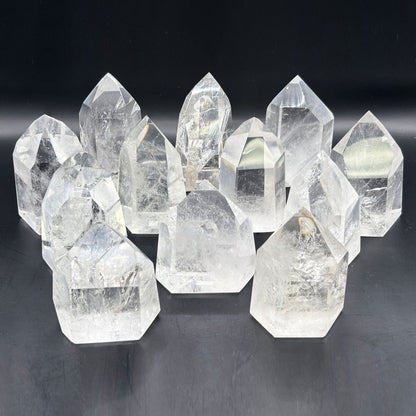 Clear Quartz Crystal Point - Gem Avenue Retail