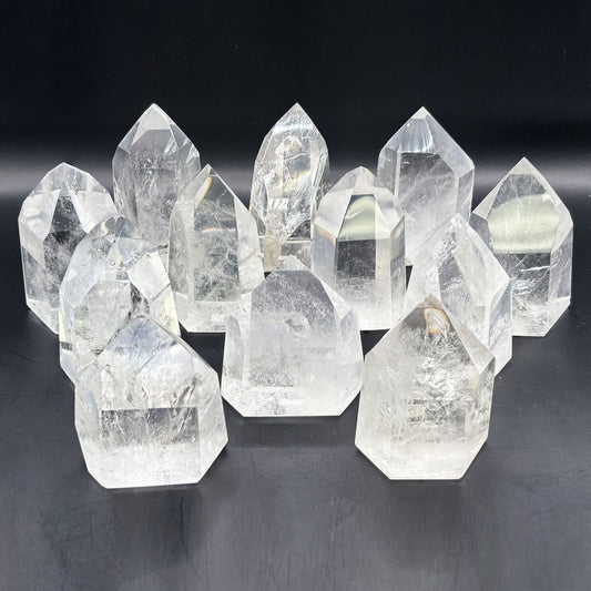 Clear Quartz Crystal Point - Gem Avenue Retail