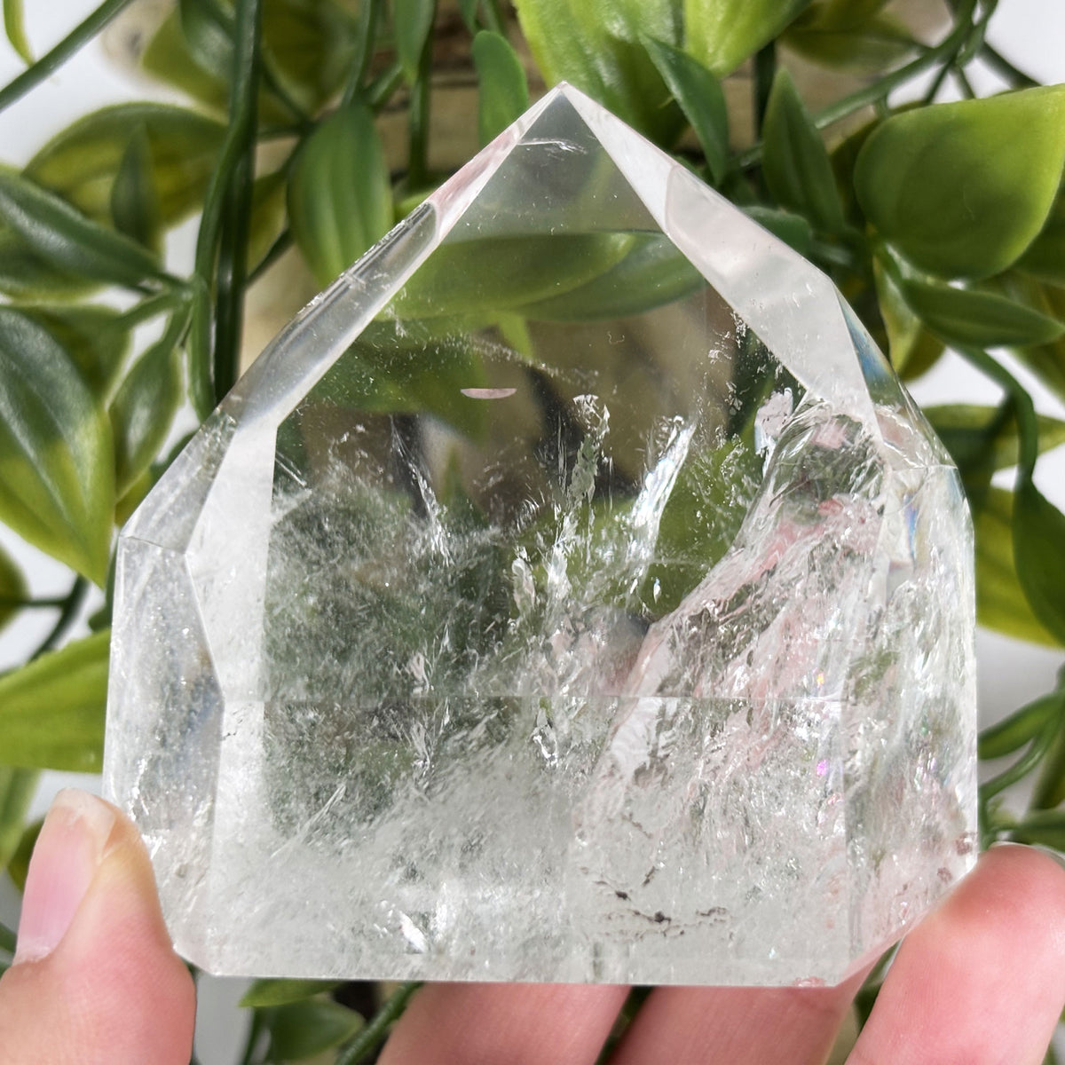 Clear Quartz Crystal Point - Gem Avenue