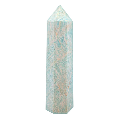Amazonite Crystal Tower Point - Gem Avenue Retail