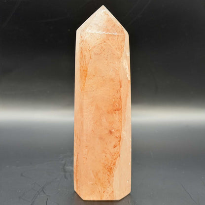 Hematoid Quartz Crystal Tower Obelisk - Gem Avenue Retail