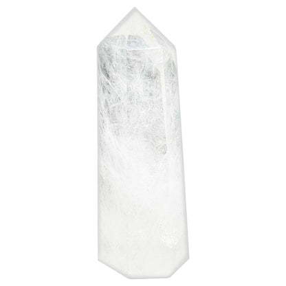 Natural Clear Quartz Crystal Tower Obelisk - Gem Avenue Retail