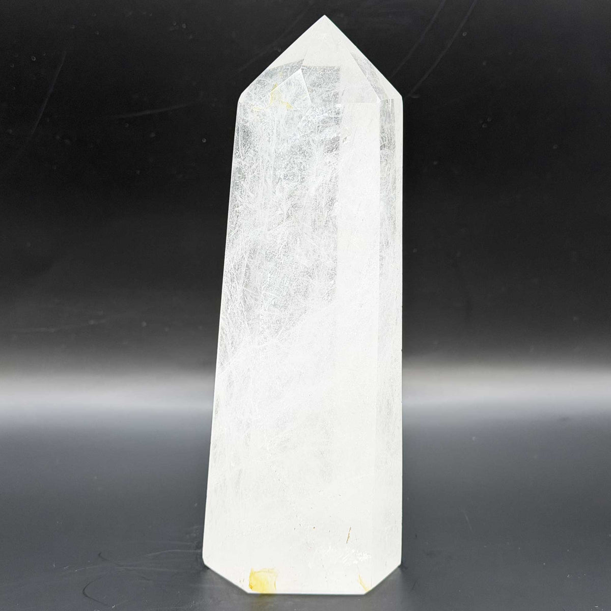 Natural Clear Quartz Crystal Tower Obelisk - Gem Avenue Retail
