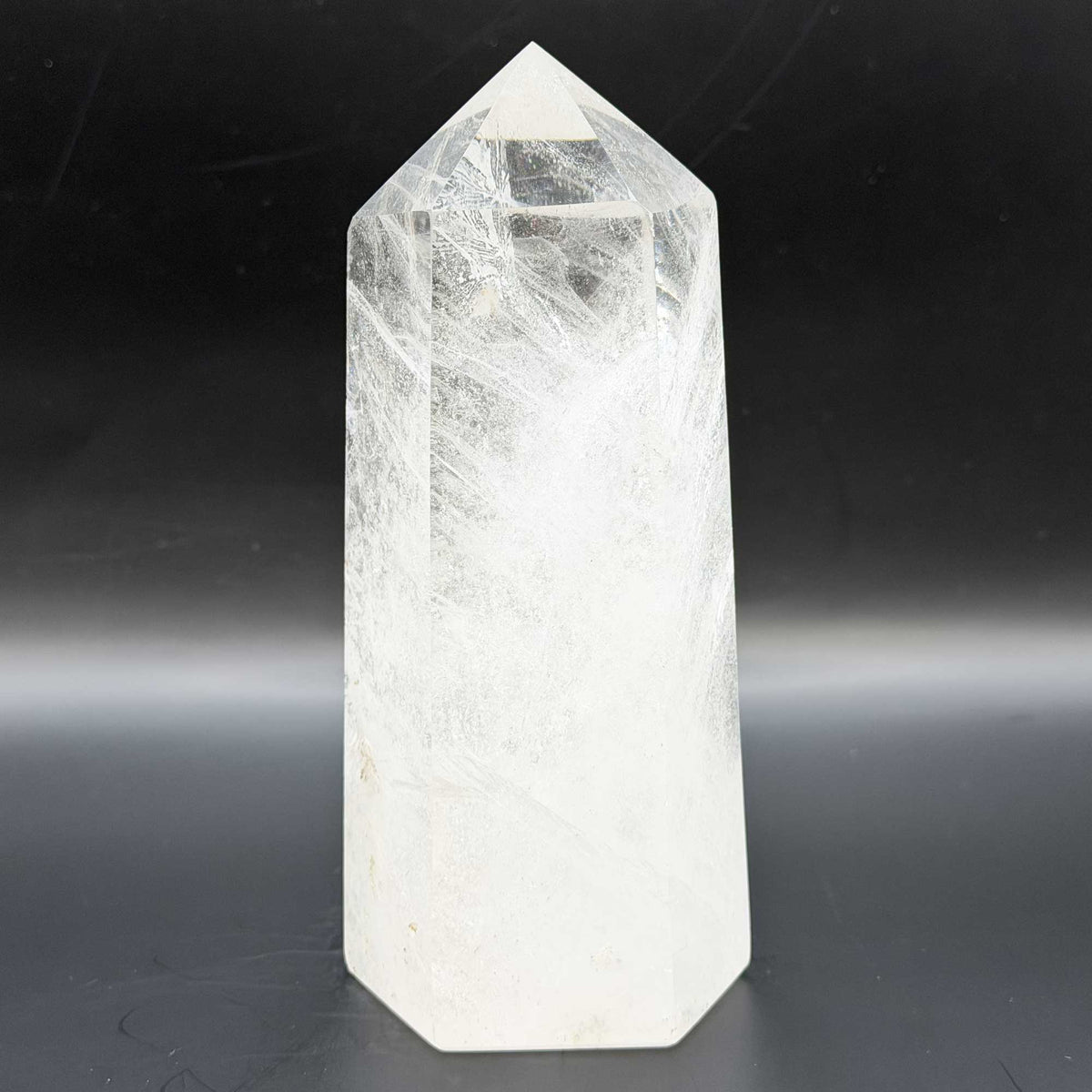 Clear Quartz Crystal Tower Obelisk - Gem Avenue Retail