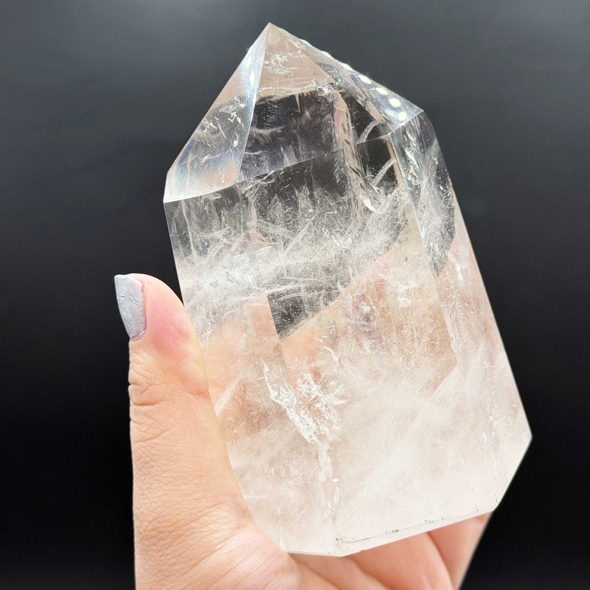 Clear Quartz Crystal Point - Gem Avenue Retail