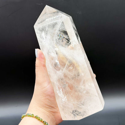 Clear Quartz Crystal Point - Gem Avenue Retail