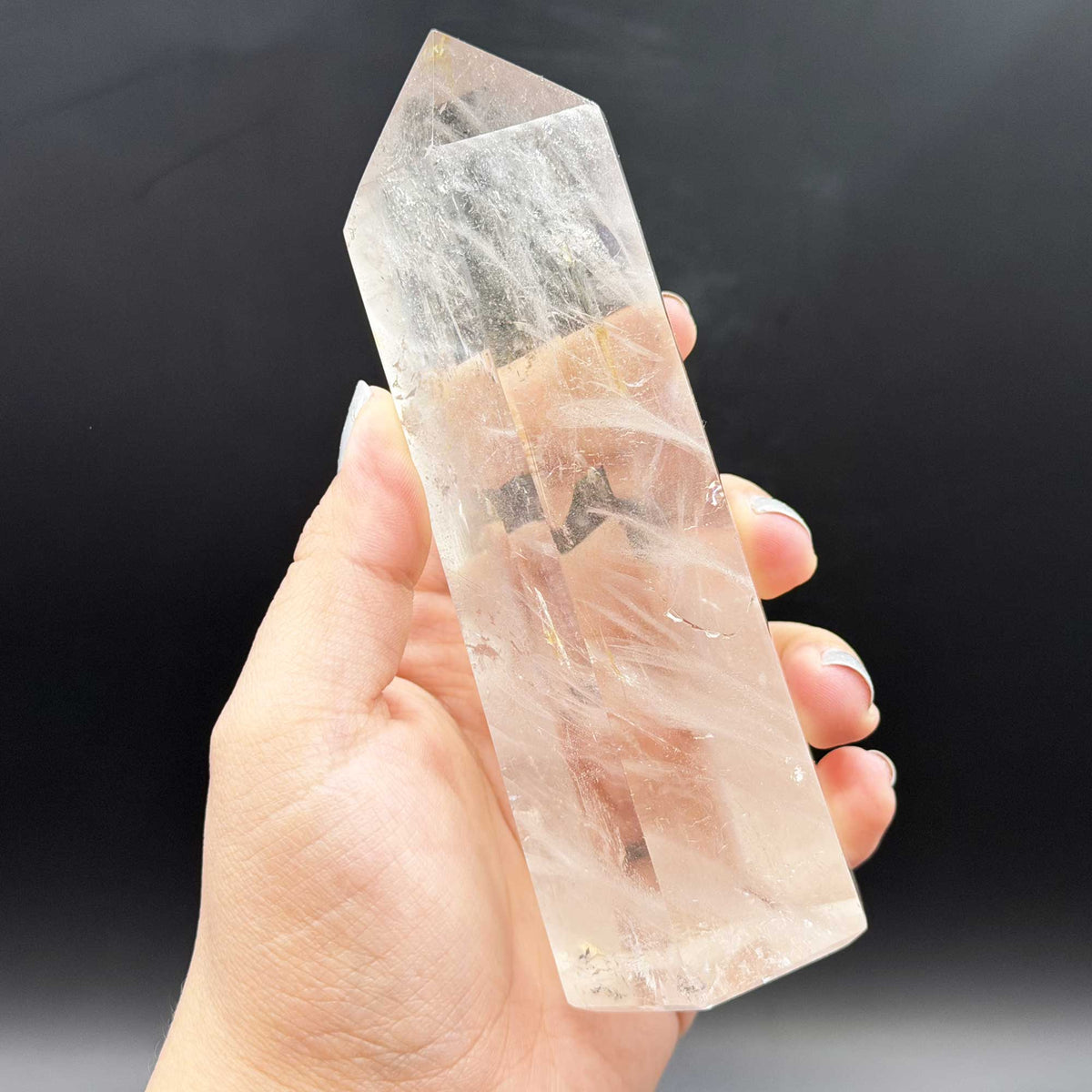 Clear Quartz Crystal Point - Gem Avenue Retail