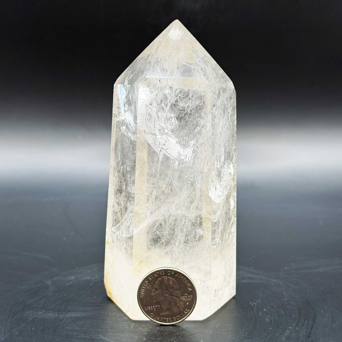Clear Quartz Crystal Point - Gem Avenue Retail