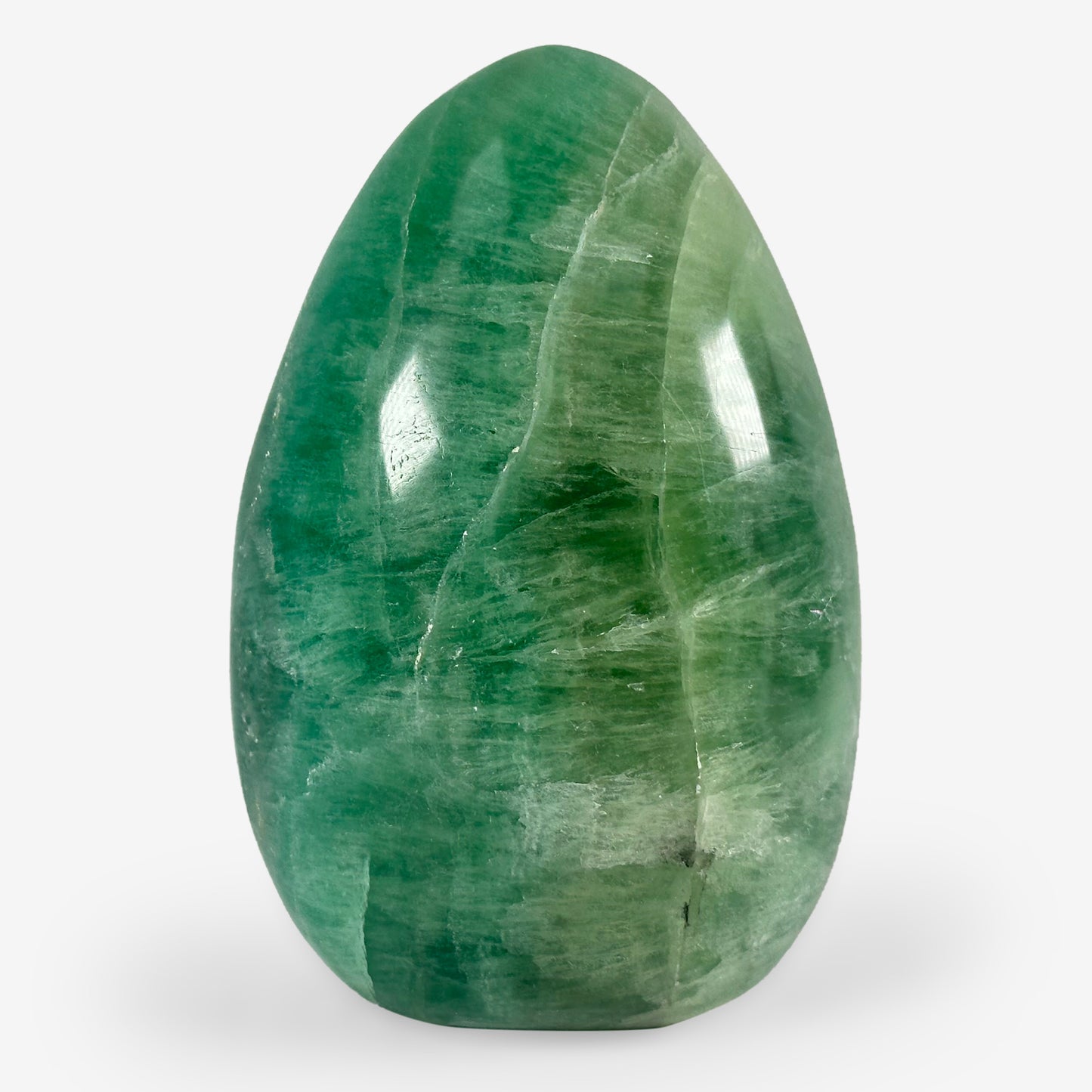 Natural Green Fluorite Self-Standing Freeform Rock - Gem Avenue