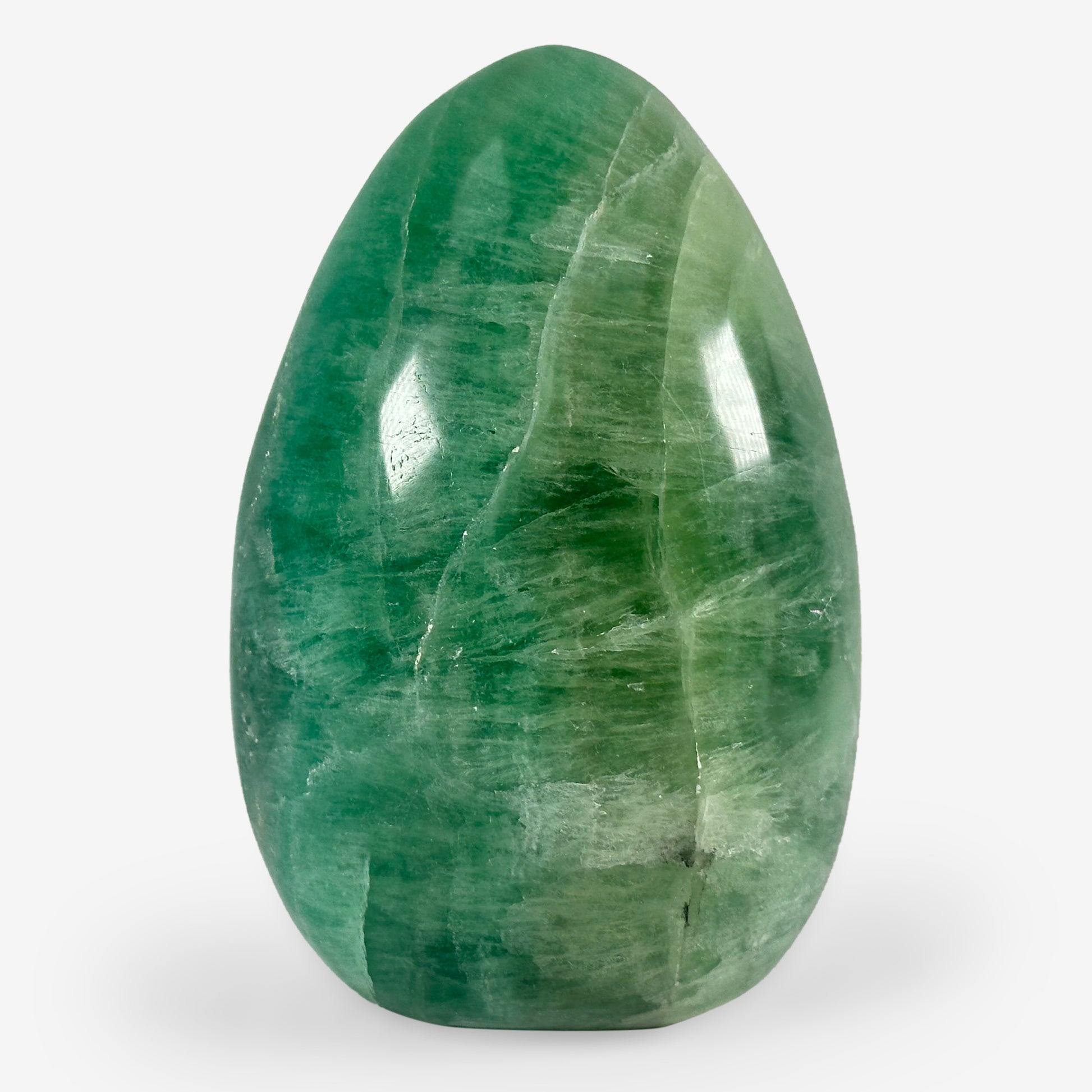 Natural Green Fluorite Self-Standing Freeform Rock - Gem Avenue