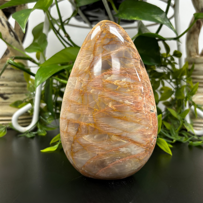 Natural Moonstone Self-Standing Freeform Rock - RPS446