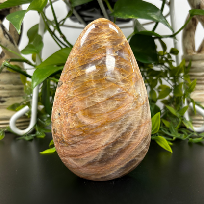 Natural Moonstone Self-Standing Freeform Rock - RPS446