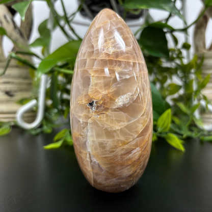 Natural Moonstone Self-Standing Freeform Rock - RPS448