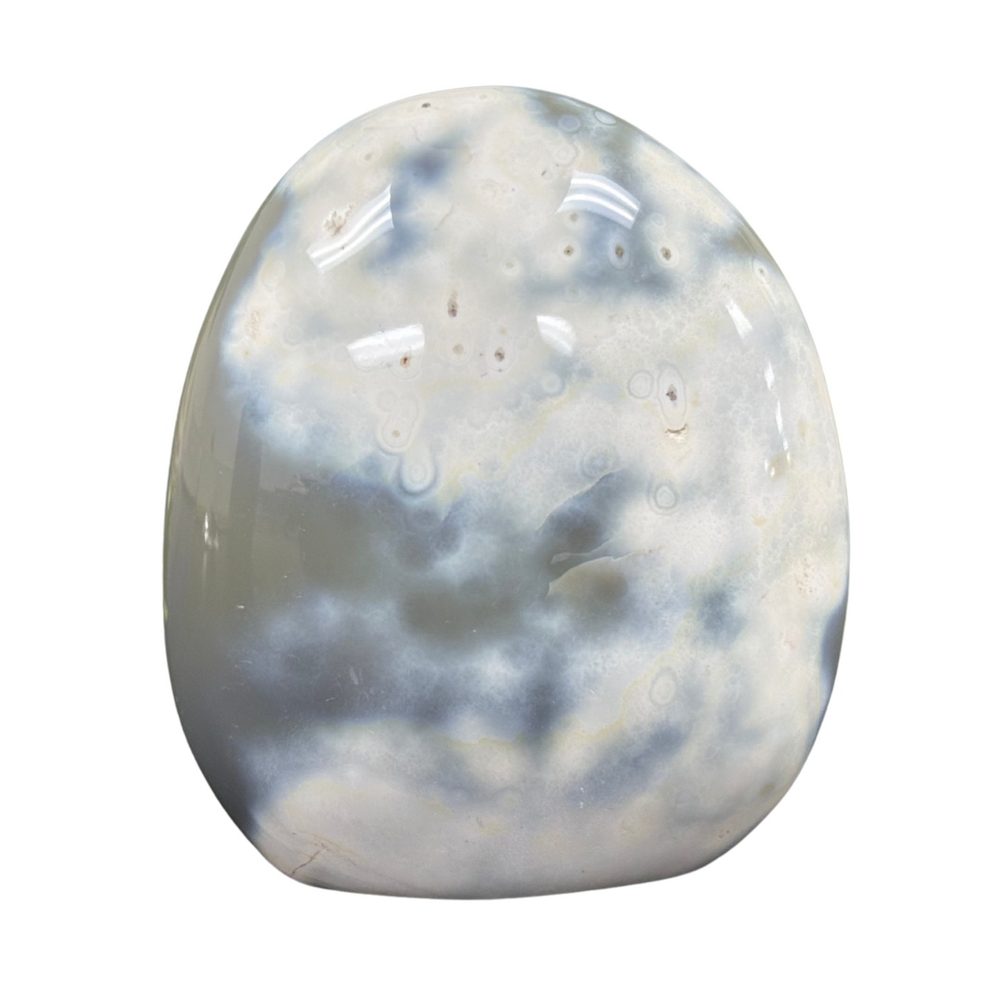 Natural Orca Agate Self-Standing Freeform Rock - RPS451