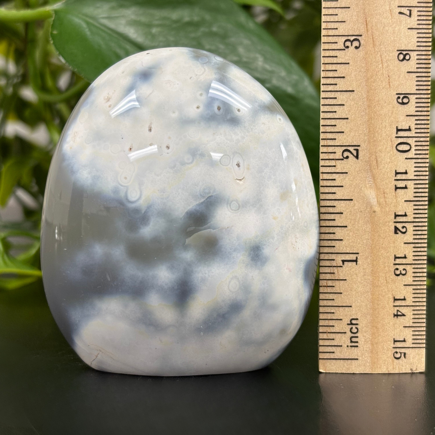 Natural Orca Agate Self-Standing Freeform Rock - RPS451