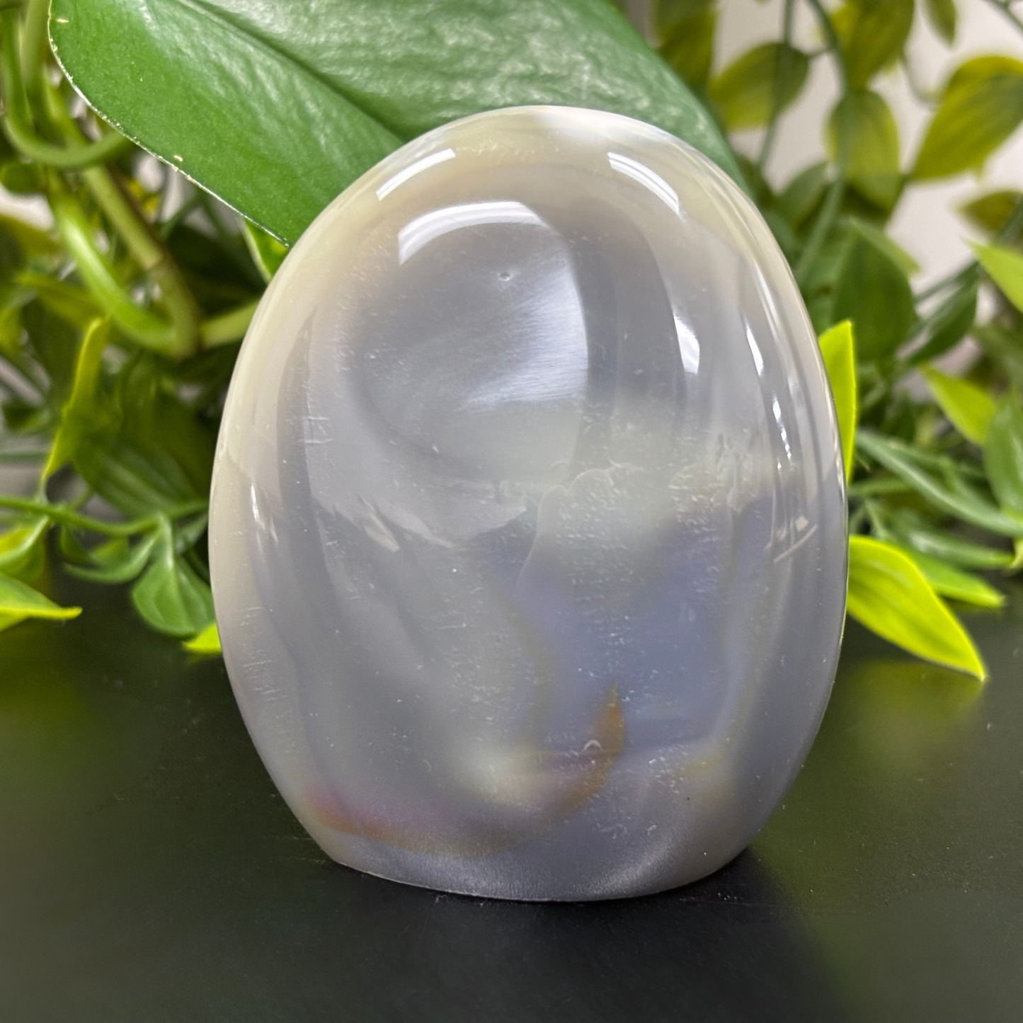 Natural Orca Agate Self-Standing Freeform Rock - RPS451