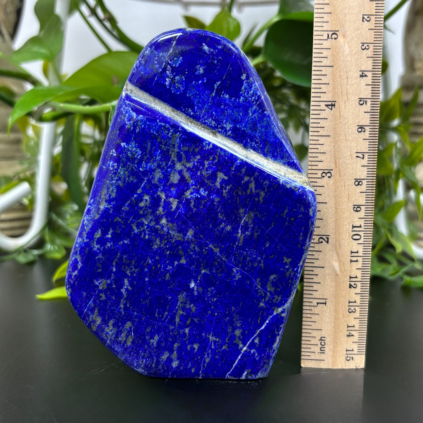 Natural Lapis Lazuli Self-Standing Freeform Rock - Healing Crystal Gemstone Decor-RPS458