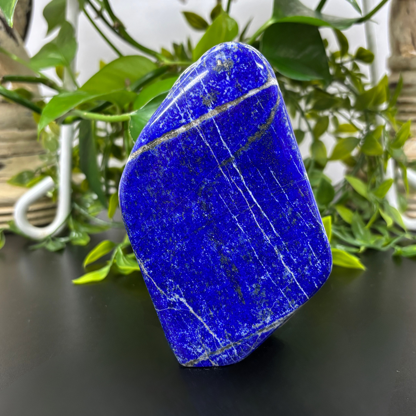 Natural Lapis Lazuli Self-Standing Freeform Rock - Healing Crystal Gemstone Decor-RPS458